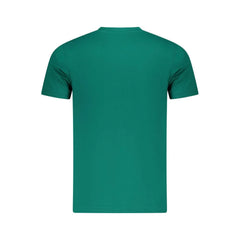 Cavalli Class Green Cotton Men T-Shirt - T-Shirts