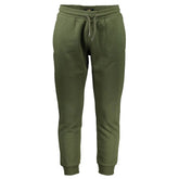 Cavalli Class Green Cotton Pant - Joggers