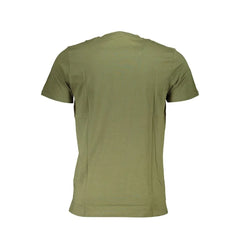 Cavalli Class Green Cotton T-Shirt - L - T-Shirts