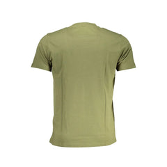 Cavalli Class Green Cotton T-Shirt - T-Shirts