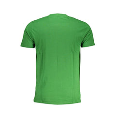 Cavalli Class Green Cotton T-Shirt - T-Shirts