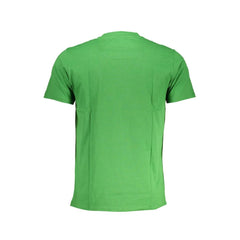 Cavalli Class Green Cotton T-Shirt - T-Shirts
