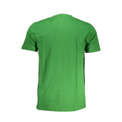 Cavalli Class Green Cotton T-Shirt - T-Shirts