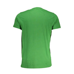 Cavalli Class Green Cotton T-Shirt - T-Shirts