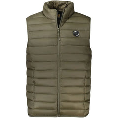 Cavalli Class Green Polyester Men Jacket