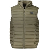 Cavalli Class Green Polyester Men Jacket - Vests