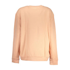 Cavalli Class Pink Cotton Women Sweater - Sweatshirts