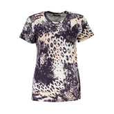 Cavalli Class Pink Cotton Women T-Shirt - T-Shirts