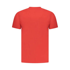 Cavalli Class Red Cotton Men T-Shirt - T-Shirts