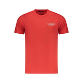 Cavalli Class Red Cotton Men T-Shirt - T-Shirts