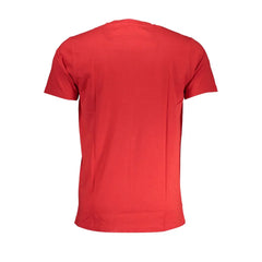 Cavalli Class Red Cotton T-Shirt - T-Shirts
