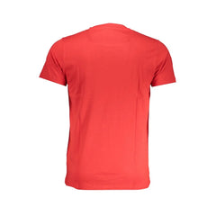Cavalli Class Red Cotton T-Shirt - T-Shirts