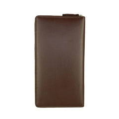 Cavalli Class Sophisticated Brown Leather Wallet - Wallets