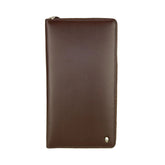 Cavalli Class Sophisticated Brown Leather Wallet - Wallets