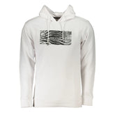 Cavalli Class White Cotton Men Sweater - Hoodies
