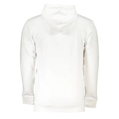 Cavalli Class White Cotton Men Sweater - Sweatshirts