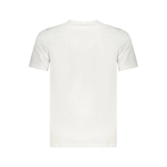 Cavalli Class White Cotton Men T-Shirt - T-Shirts