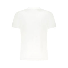 Cavalli Class White Cotton Men T-Shirt - T-Shirts