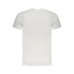 Cavalli Class White Cotton Men T-Shirt - T-Shirts