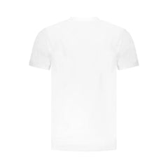 Cavalli Class White Cotton Men T-Shirt - T-Shirts