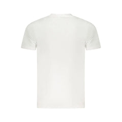 Cavalli Class White Cotton Men T-Shirt - T-Shirts