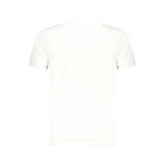Cavalli Class White Cotton Men T-Shirt - T-Shirts