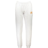 Cavalli Class White Cotton Pant - Joggers