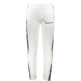 Cavalli Class White Cotton Pant - Joggers