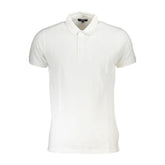 Cavalli Class White Cotton Polo Shirt - XXL - Polos
