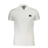 Cavalli Class White Cotton Polo Shirt - XXL - Polos