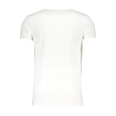 Cavalli Class White Cotton T-Shirt
