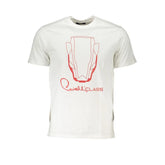 Cavalli Class White Cotton T-Shirt - T-Shirts