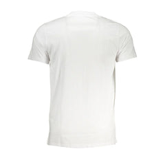 Cavalli Class White Cotton T-Shirt - T-Shirts