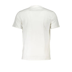 Cavalli Class White Cotton T-Shirt - T-Shirts