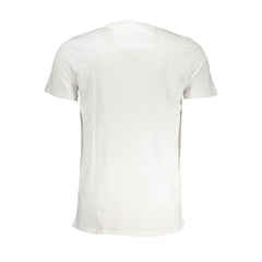 Cavalli Class White Cotton T-Shirt - XL - T-Shirts