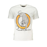 Cavalli Class White Cotton T-Shirt - XL - T-Shirts