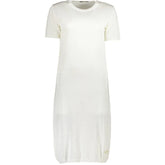 Cavalli Class White Viscose Women Dress - Dresses