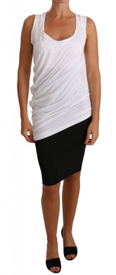 Cavalli White Top Tank CAVALLI T-Shirt Jersey - Tank Tops