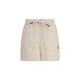 Moncler Grenoble Beige Polyester Bermuda Shorts