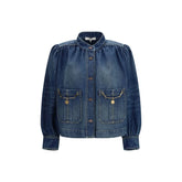 Chloé Blue Cotton Denim Jacket - IT38 | S