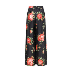Dolce & Gabbana Multicolor Silk Casual Pants - IT44 | L
