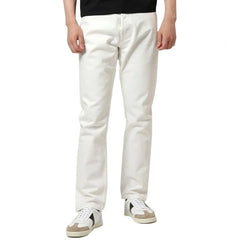 Celine White Cotton Jeans Denim