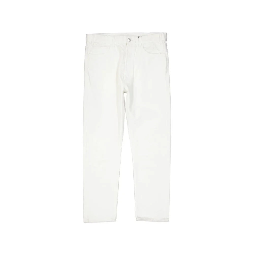Celine White Cotton Jeans Denim