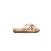 Cerruti 1881 Beige Lambskin Women Sandal - EU36/US6 - Sandals