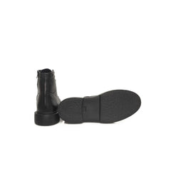 Cerruti 1881 Black Calfskin Men Boot - EU42/US9 - Boots