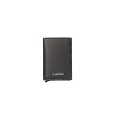 Cerruti 1881 Black Calfskin Men Wallet - Wallets