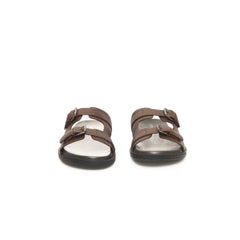 Cerruti 1881 Brown Cowhide Men Sandal - Sandals