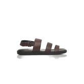 Cerruti 1881 Brown Cowhide Men Sandal - Sandals