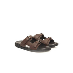Cerruti 1881 Brown Cowhide Men Sandal - Sandals