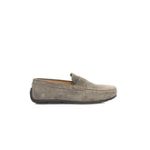 Cerruti 1881 Gray Cowhide Men’s Loafer - Flats
